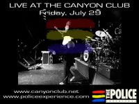 LIVE AT THE CANYON CLUB!!