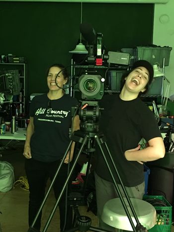 Kate Yorga (Director) and Gabriela Osio Vandeen DOP
