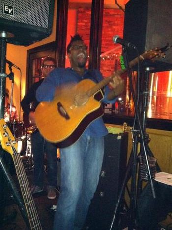 Belting it out at A1A Ale Works in St. Augustine, FL Nov 2012
