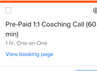 Four 1:1 Coaching Calls (ALUMNI PRICING)