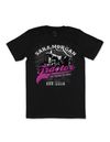 USA MADE - Drive a Tractor Tee - Glitter Pink