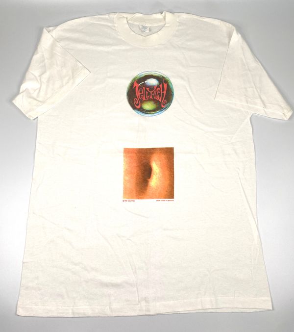 *NEW ITEM* JELLYFISH - Original 1990 White Bellybutton Promo T-Shirt - SIZE XL (NEW)