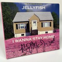 *NEW ITEM* JELLYFISH - Original 1991 CD Single for "I Wanna Stay Home" w/ 3D Glasses & 3D Paper Disc Autographed by Roger! (Open/Missing Shrinkwrap)