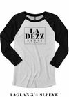 Raglan 3/4 Sleeve La dezz
