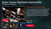 Steve Taylor Big Band Explosion ( Soho Special) SOLD OUT