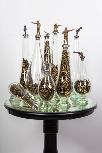 "AR-15 Amphoras" by Mitchell Gaudet
