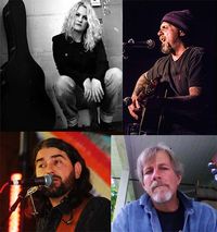 Singer Songwriters in the Round Johnny Markowski, David Frye, Christine Santelli and Ronnie Penque