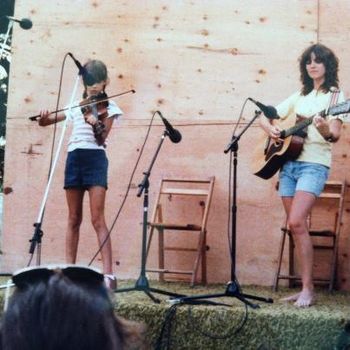 This is Nikki and her mom on guitar.
