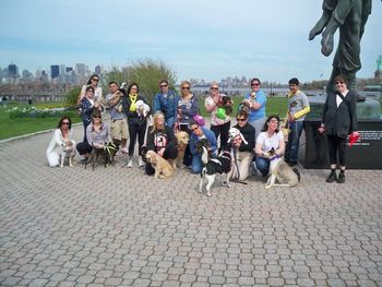 Liberty State Park Pack Walk Click Here for Movie
