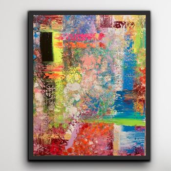 Retrace Your Steps, 2018 16x20” acrylic on linen canvas
