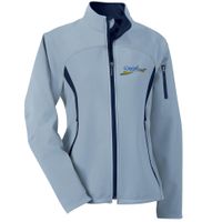 LADIES' SOFT SHELL BRUSHED BACK JACKET