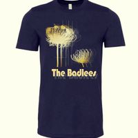 Badlees Navy "Flower" Shirt