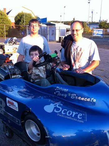 The "Scoremobile" at Stafford Motor Speedway
