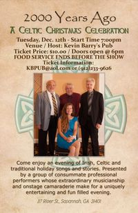 Celtic Christmas Concert - Kevin Barry's Pub