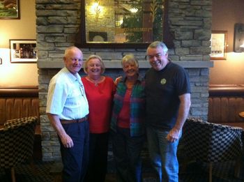 Florida friends came over to see us in Donegal from Co Down

