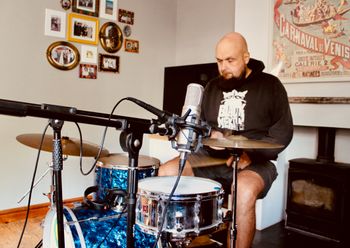 T-Bird Jones recording "Dreamers"
