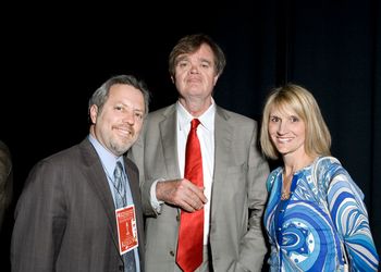 James Lentini, Garrison Keillor, Dana Lentini
