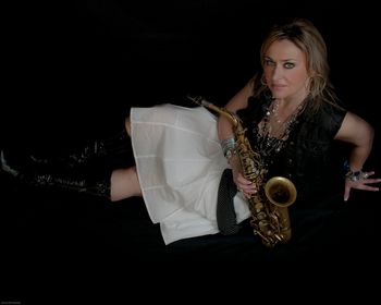 Female Saxophone Player London - WendyAllen
