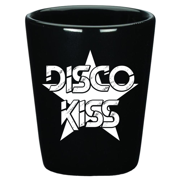 Disco Kiss Logo Shot Glass