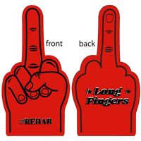 Foam long finger