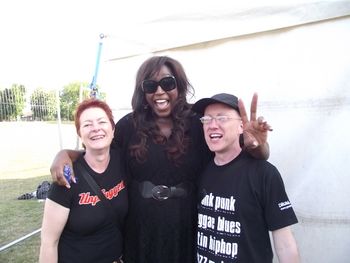 Josie, Mica Paris & Steve
