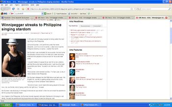 CBC.ca (Canadian National News) Article http://www.cbc.ca/arts/music/story/2009/12/23/mb-deguzman-grammy-philippine-award-winnipeg.html
