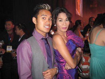 With comedian Pokwang
