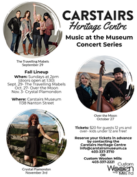 Carstairs Museum Concert Series