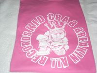 Kid Crab T-Shirt (Breakin' All Records) Pink