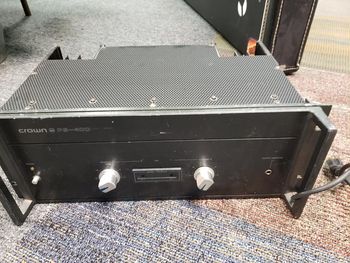 Crown PS400 power amp
