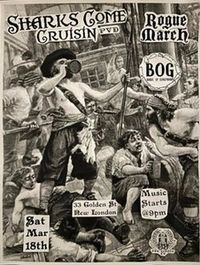 New London, CT - Rogue March, Sharks Come Cruisin, Bards of Gungywamp