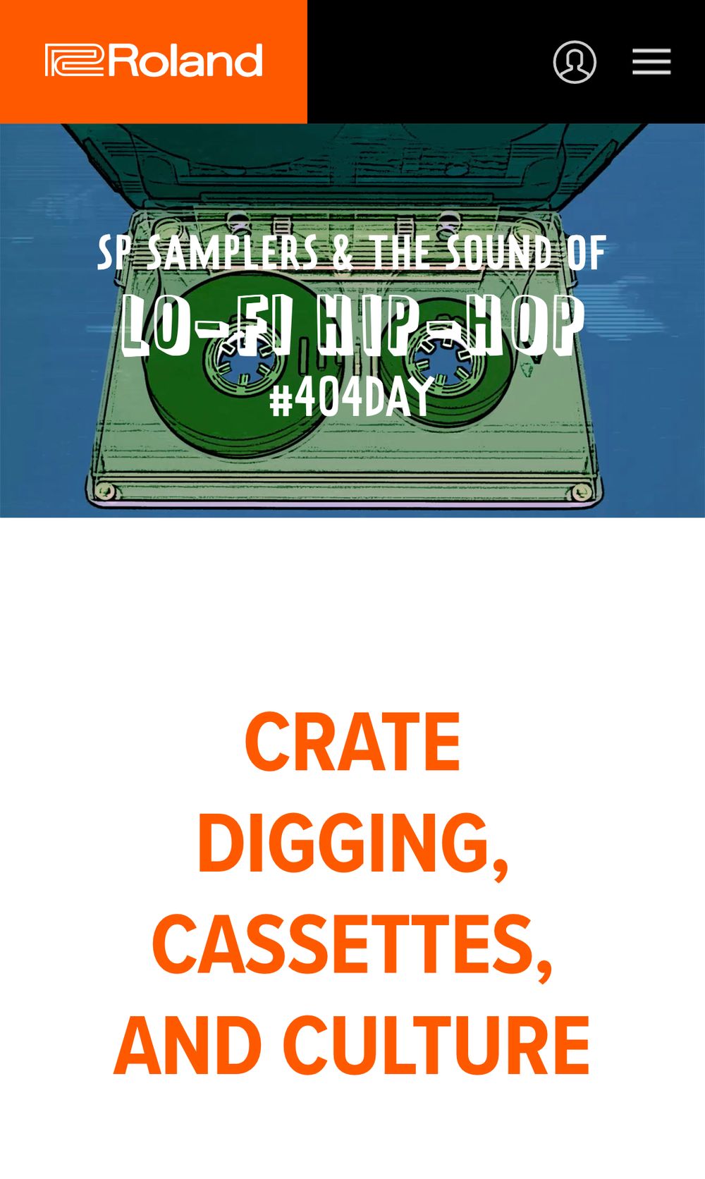 roland.com, Roland, SP404, #404DAY, Miss Tahloulah May, Dibiase, Dibia$e, MF Doom, Madlib, J Dilla, Ras G, Lo-Fi, Hip Hop, Lo-Fi Hip Hop