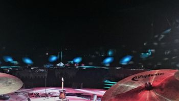 Soundcheck at Wulanchabu Stadium (Wulanchabu, Inner Mongolia)
