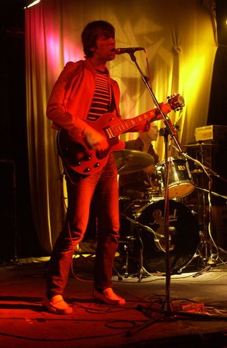 Bob live on stage at The Bull & Gate, London. Photo: Chris Taylor.
