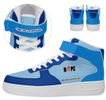 HOPZ - High Top Blue & Light Blue Strapped Sneakers 