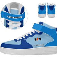 HOPZ - High Top Blue & Light Blue Strapped Sneakers 
