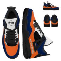 TPO24 - Orange, Blue & White Air Sneakers 