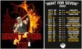 HUNT FOR 7 2012 T-Shirt **SALE** Was $12, Now $8