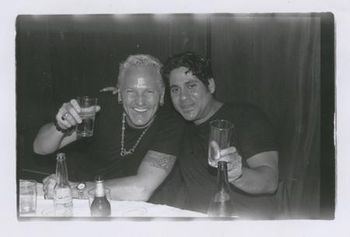 Philip with Matt Sorum
