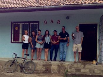 The pub in "Little Bacon"
Jacqui, Yvonne, Pip, Rosie, Me, Ashley and Simon
