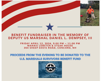 Fundraiser in Memory of Deputy US Marshal Daniel L. Dempsey III