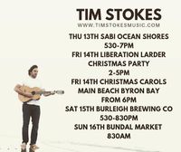 TIM STOKES at Burleigh Brewing Co
