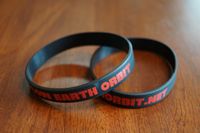 Lot of 2 Low Earth Orbit Wristbands 