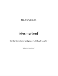 "Mesmerized" Music Score