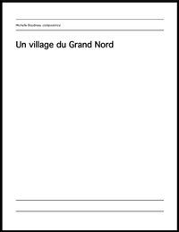 Un village du Grand Nord