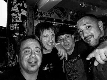BLACK CATS NYC - Danny Vozzo, Mark Brotter, Jason Reddish, & Andrew Giordano at Manitoba's NYC
