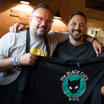 BLACK CATS NYC  Antonio Esposito Andrew Giordano - Ristorante Brandolino, Florence, Italy
