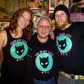 Shauna Westgate, Alan Rand, & Tony Jumble sporting BLACK CATS NYC swag!
