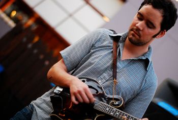 Andrew Marlin, "Carrboro Gets the Hint" Jessee's, Carrboro, NC 4/10/11 (Agatha Donkar)
