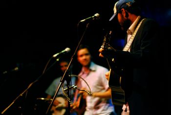 Chris Roszell, Andrew Marlin, Seth Martin; Local 506, Chapel Hill, 7/14/11 (Agatha Donkar)
